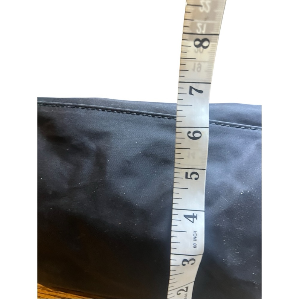 Dooney & Bourke Wayfarer Nylon Tote – Black w/ Vachetta Leather Trim - Picture 7 of 16